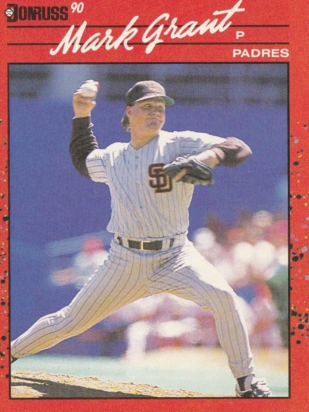 Mark Grant - Donruss 90 Baseball Card